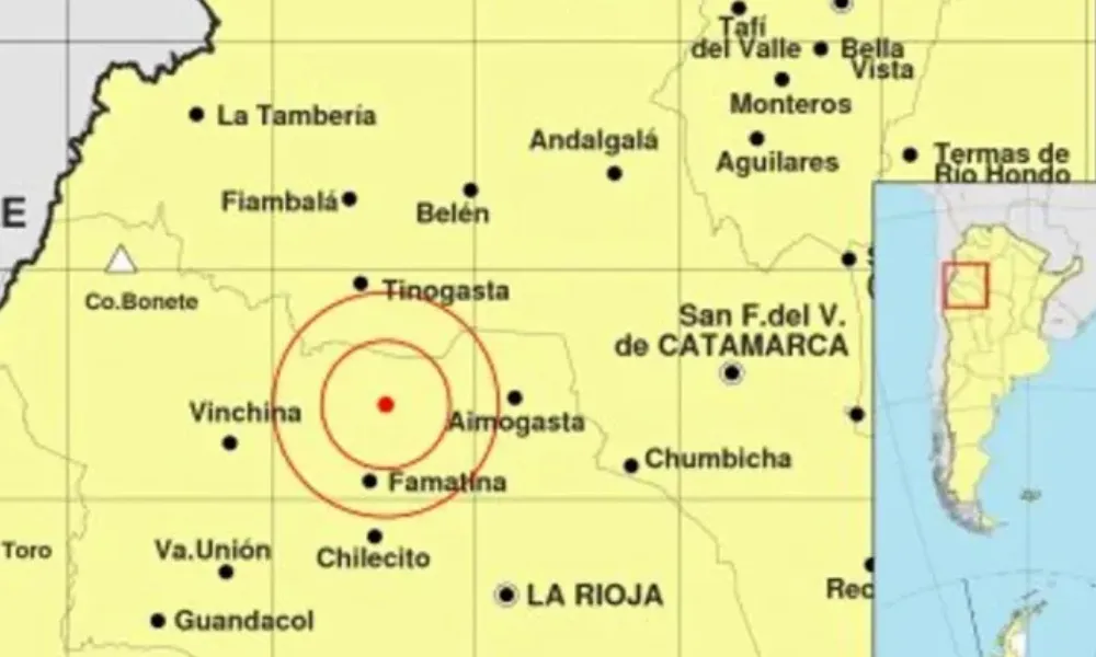 Temblor en La Rioja