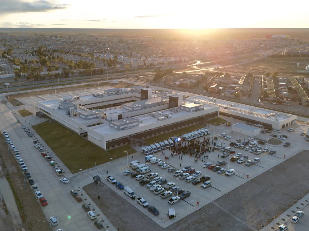 El hospital de Amplia Complejidad de Trelew