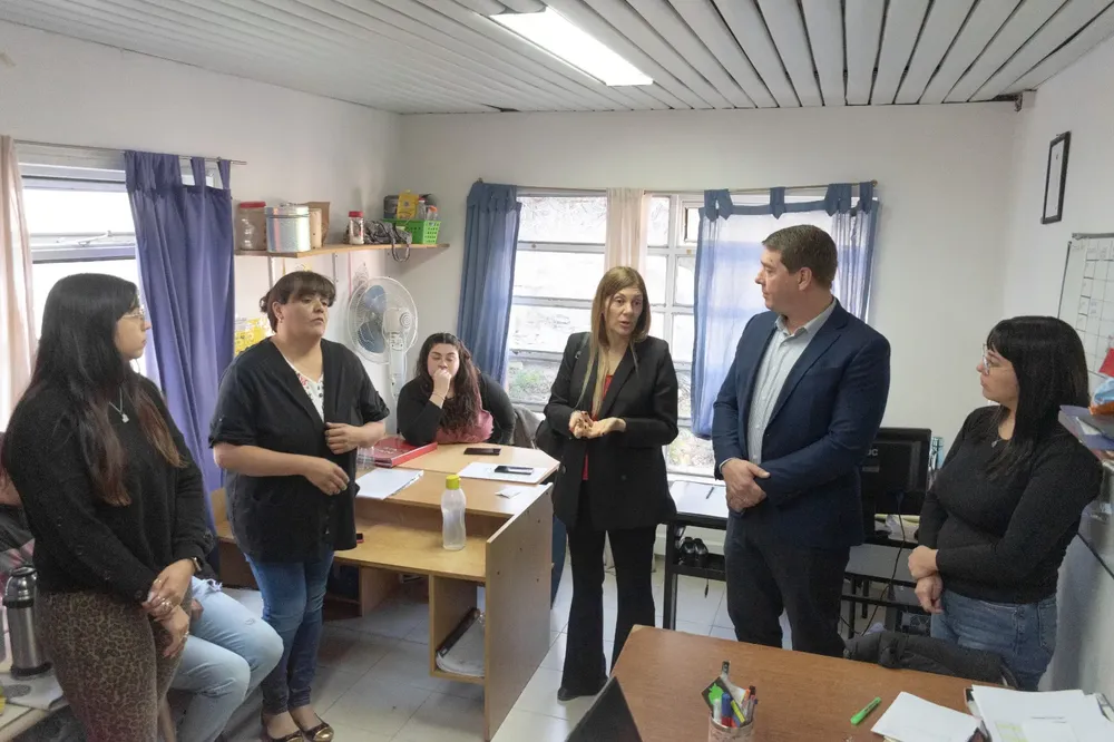 Biss y Papaiani recorrieron áreas municipales
