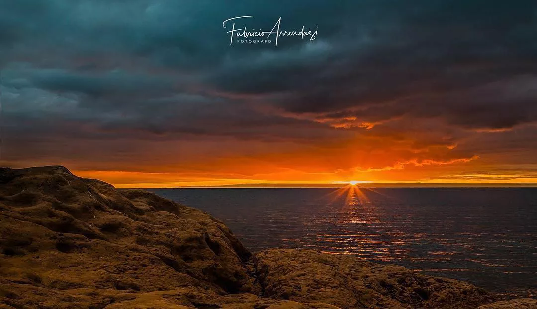 Amanecer en Puerto Madryn por Fabricio Arrendazzi