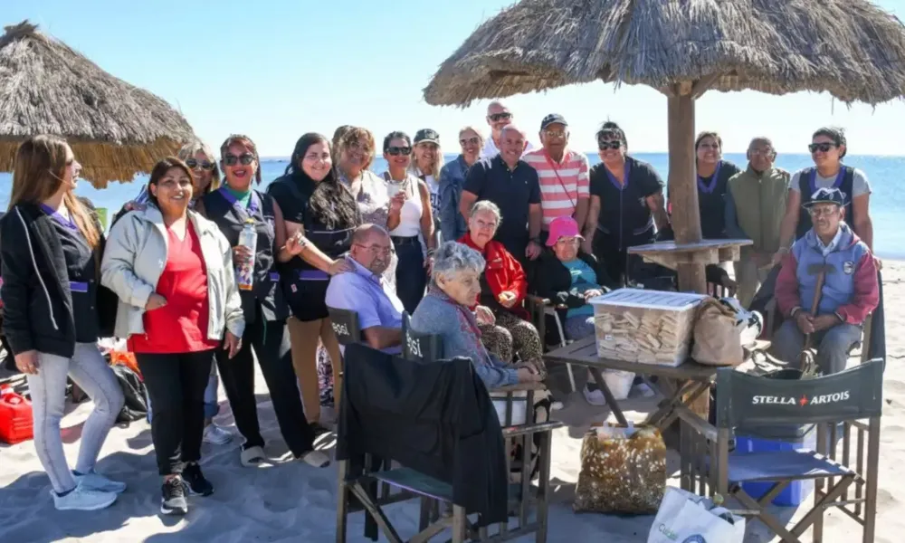 actividad con adultos mayores