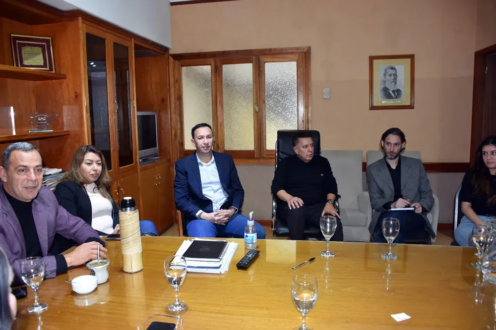 Reunión por el 22 en el municipio de Trelew