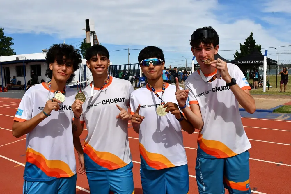 Chubut alcanzó un buen cuarto lugar con 162 unidades. 5