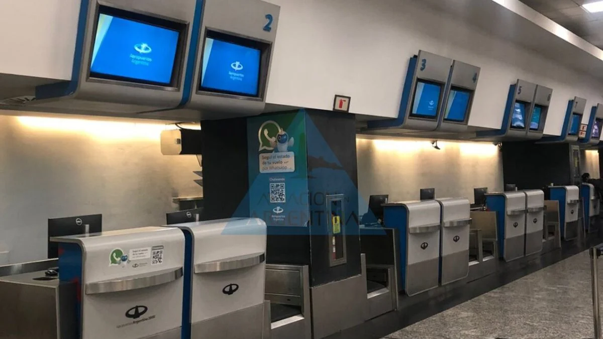 Los mostradores de Aeroparque ya no son de Flybondi
