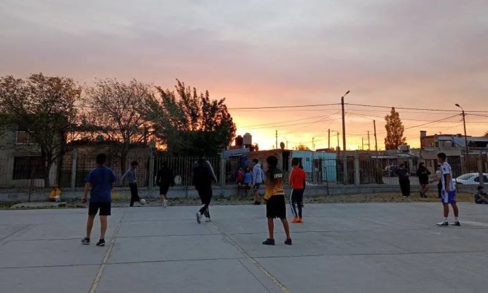 Entrenamiento de Manchester Junior imagen ilustrativa foto del Club Jaque Ñanculeo