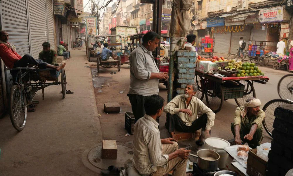 Calles de Nueva Delhi. Foto © Rajesh Kumar Singh / AP / RFI
