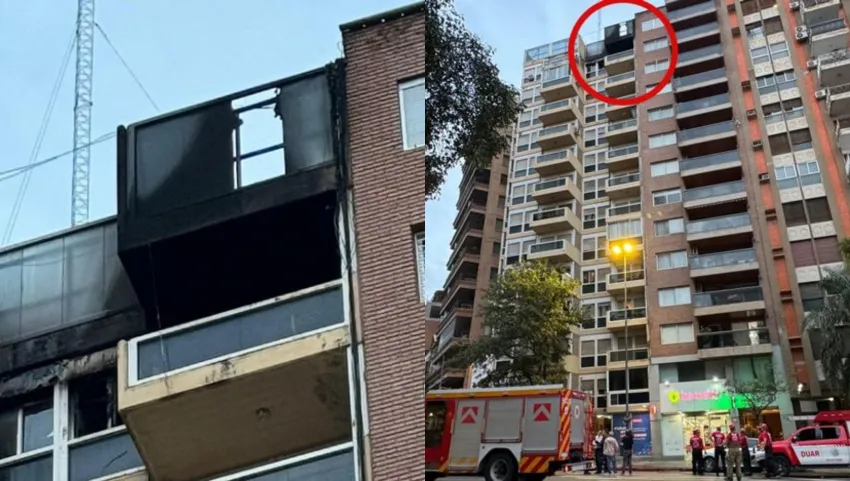 Edificio desde donde se arrojó el joven