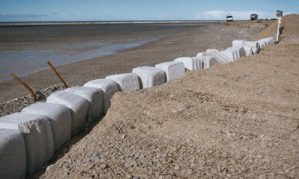 Protección costera en Playa Magagna