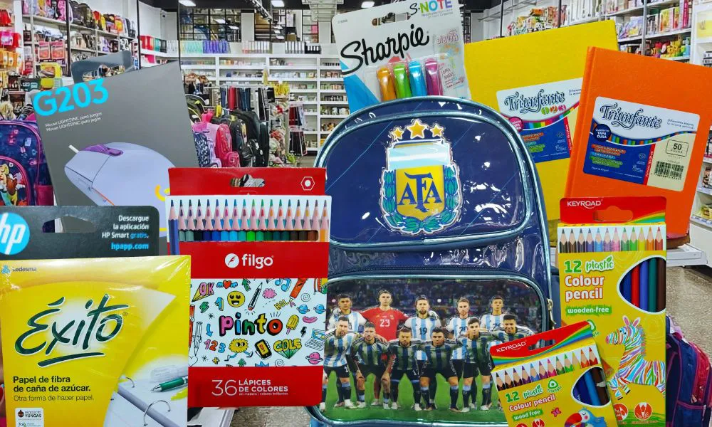 Mix Libreria canasta escolar