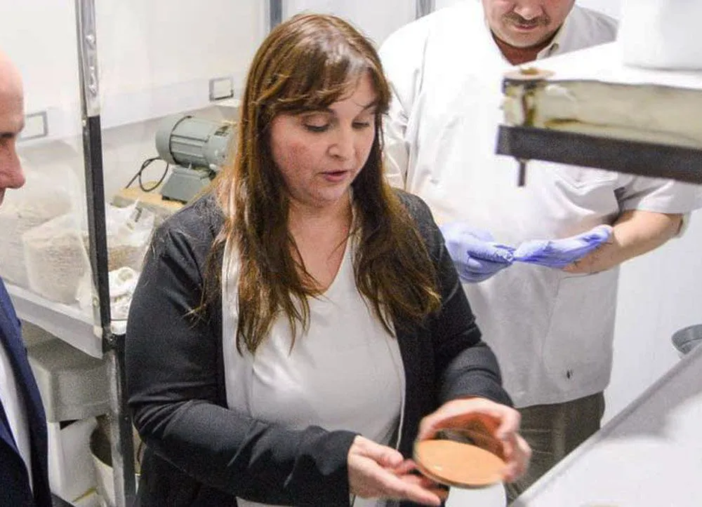 Investigadora del CONICET Tamara Rubilar