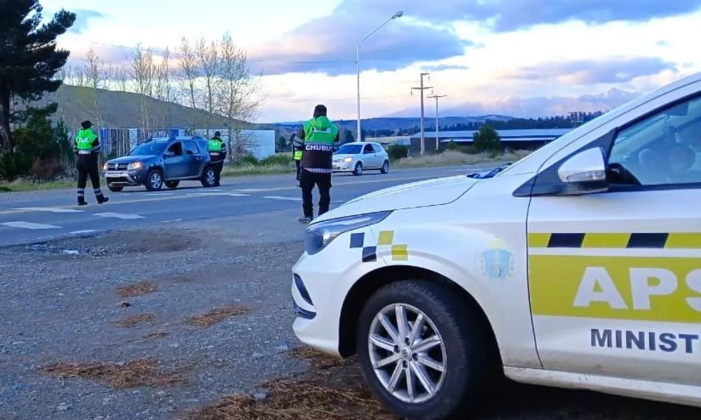Controles viales en Chubut