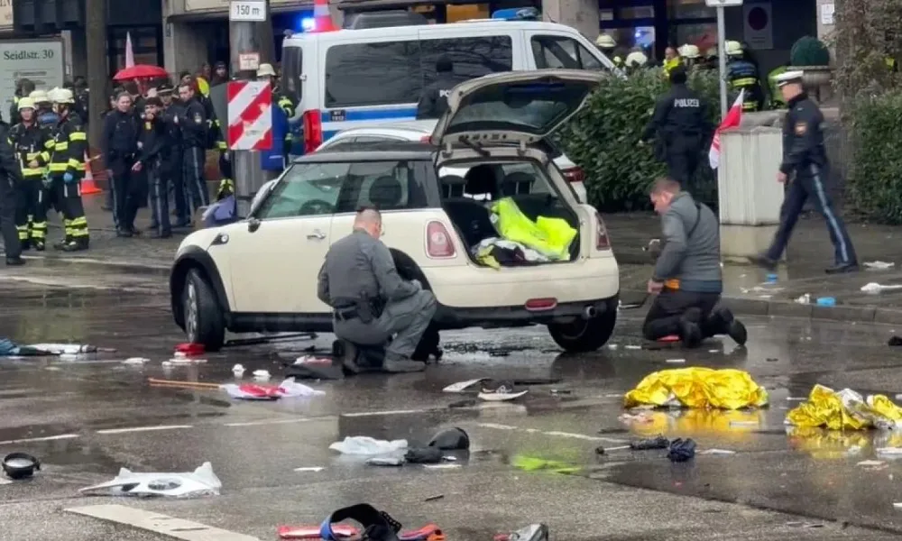 Auto atropello a personas en Munich