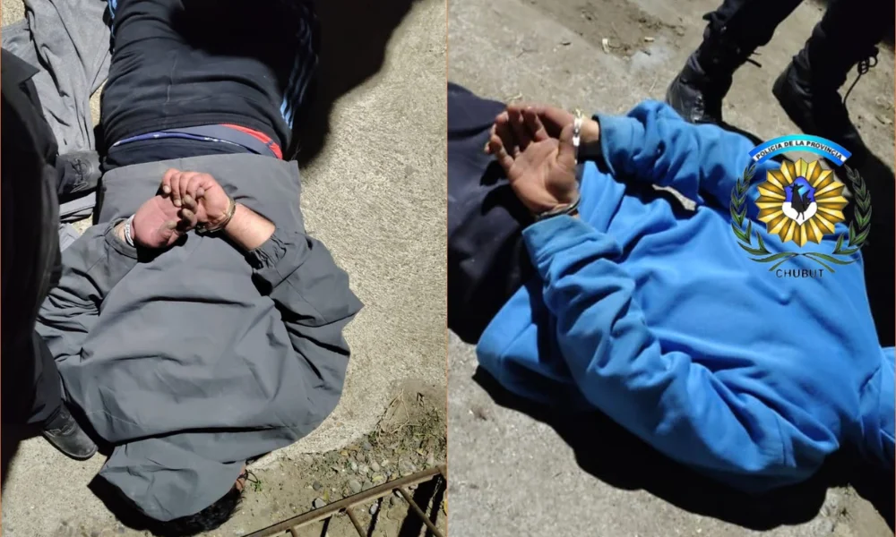 Detenidos captados por cámaras de seguridad