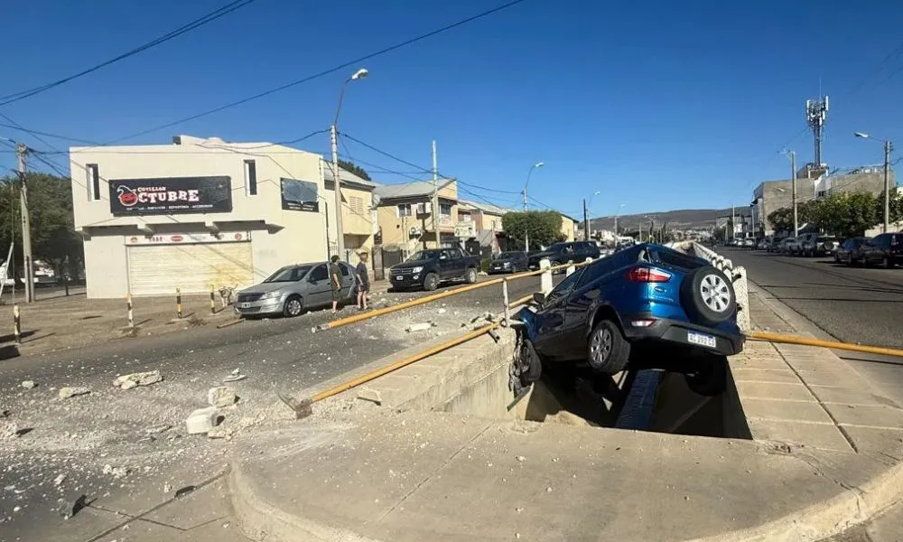 Choque en comodoro foto DelMar digital