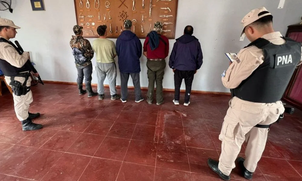 Atrapan a cazadores furtivos