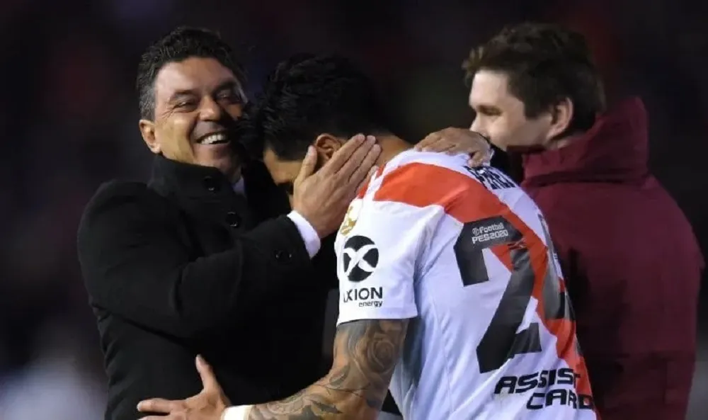 Gallardo y Enzo Pérez