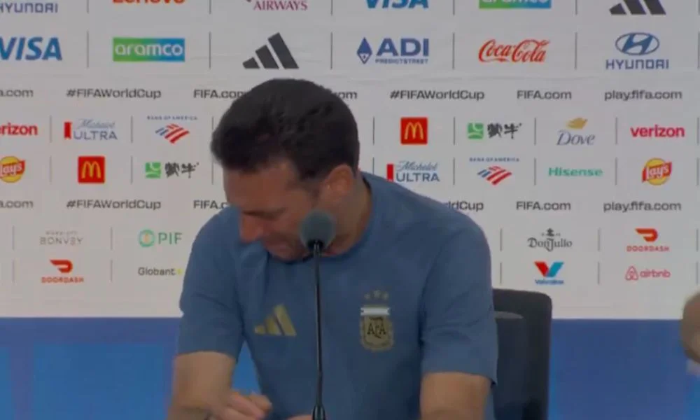 Lionel Scaloni. Foto captura de pantalla