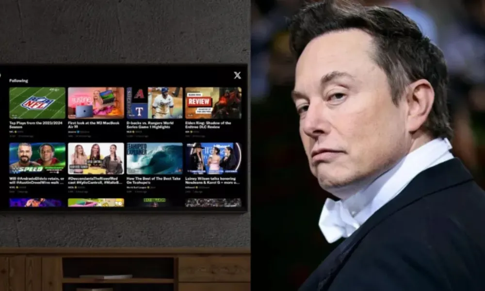 Elon Musk, lanza X tv