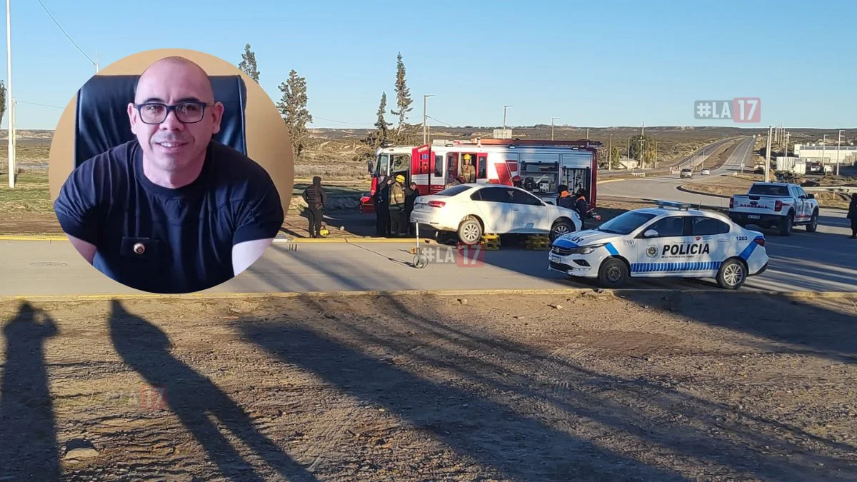 Entrevista al jefe de la Unidad Regional Diego Williams sobre accidente