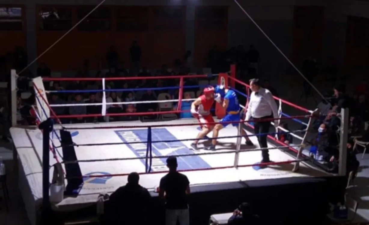 Boxeo en Puerto Madryn.