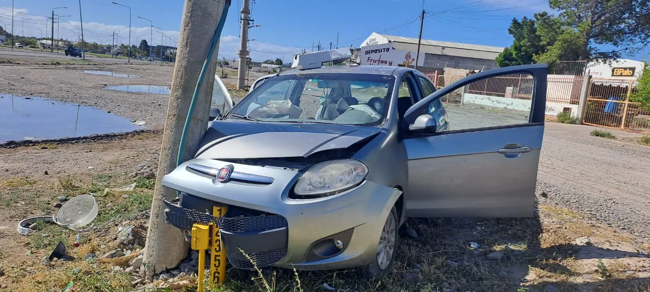 Fiat Palio siniestrado