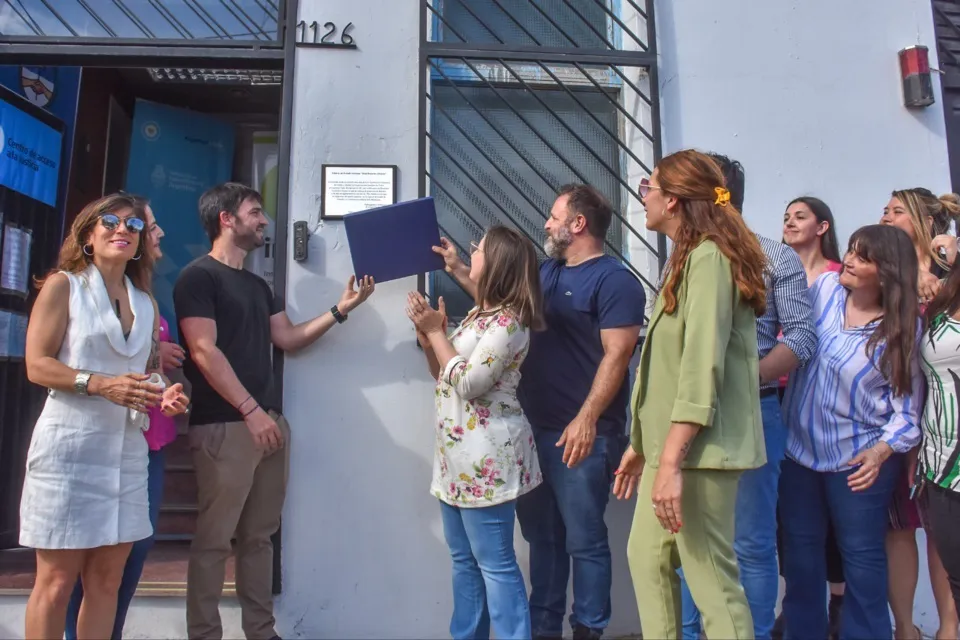 Inauguración de la estructura del ex Ministerio de Desarrollo Social, ex side 1