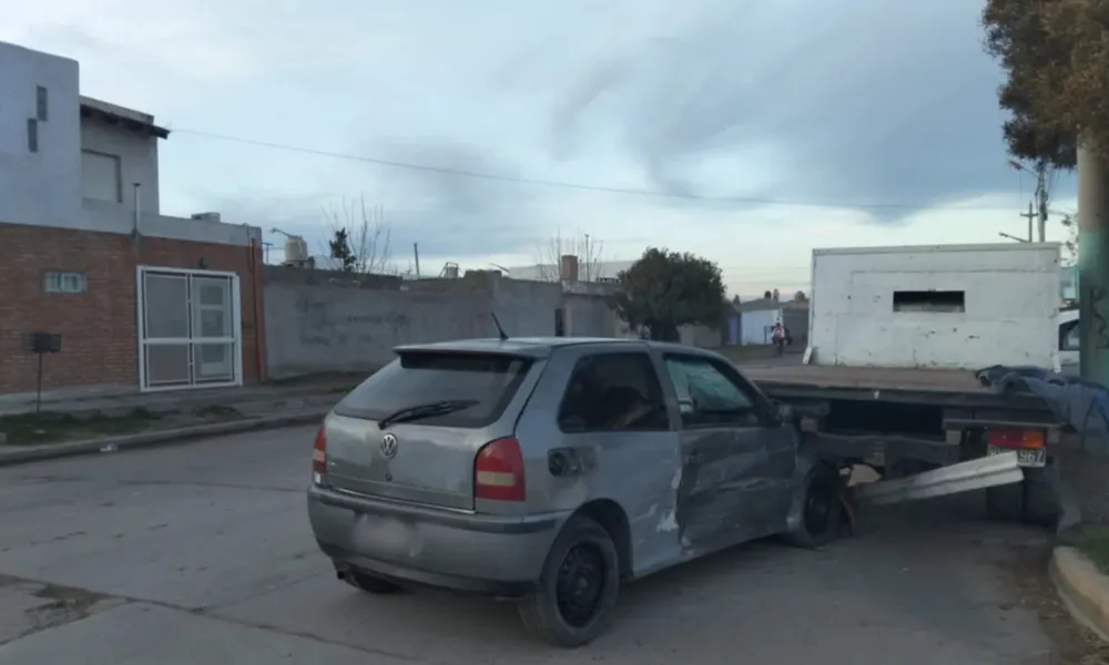 Choque triple Trelew