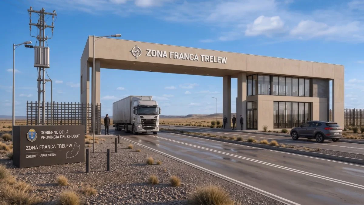 Proyecto de zona franca en Trelew