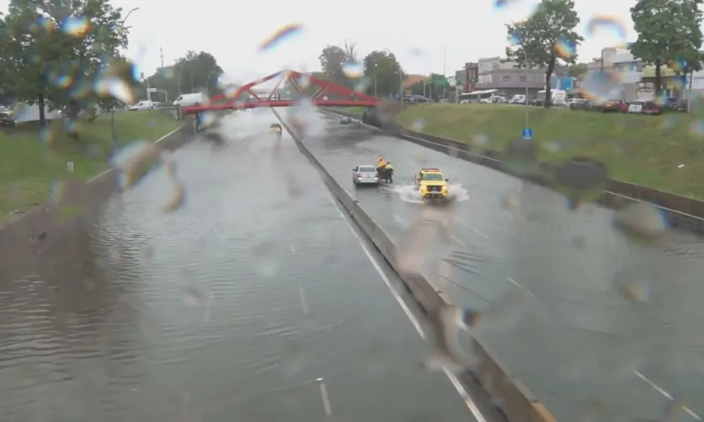 General Paz inundada