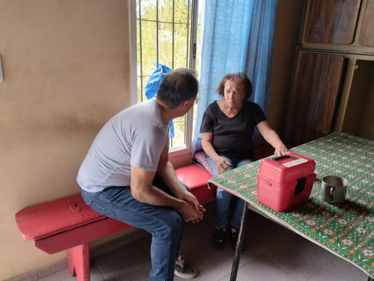 El gobierno garantiza cobertura medica en Telsen