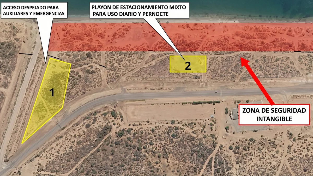 Nuevo ordenamiento en Playa Paraná