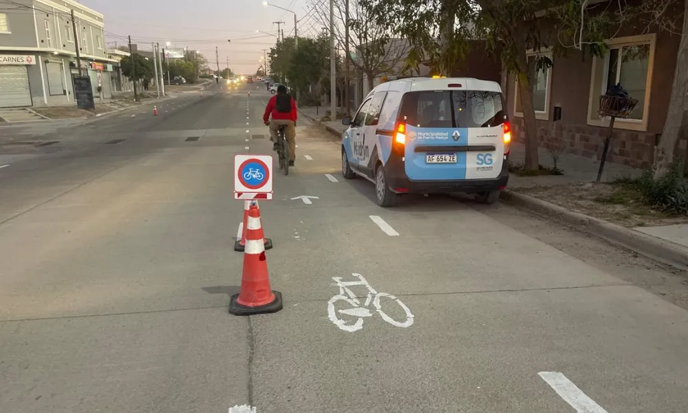 Ciclovía calle Bouchard