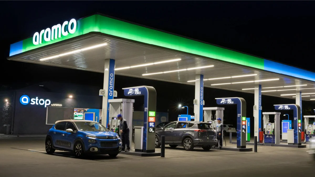 Estación de Servicio Aramco. Foto Aramco Estaciones