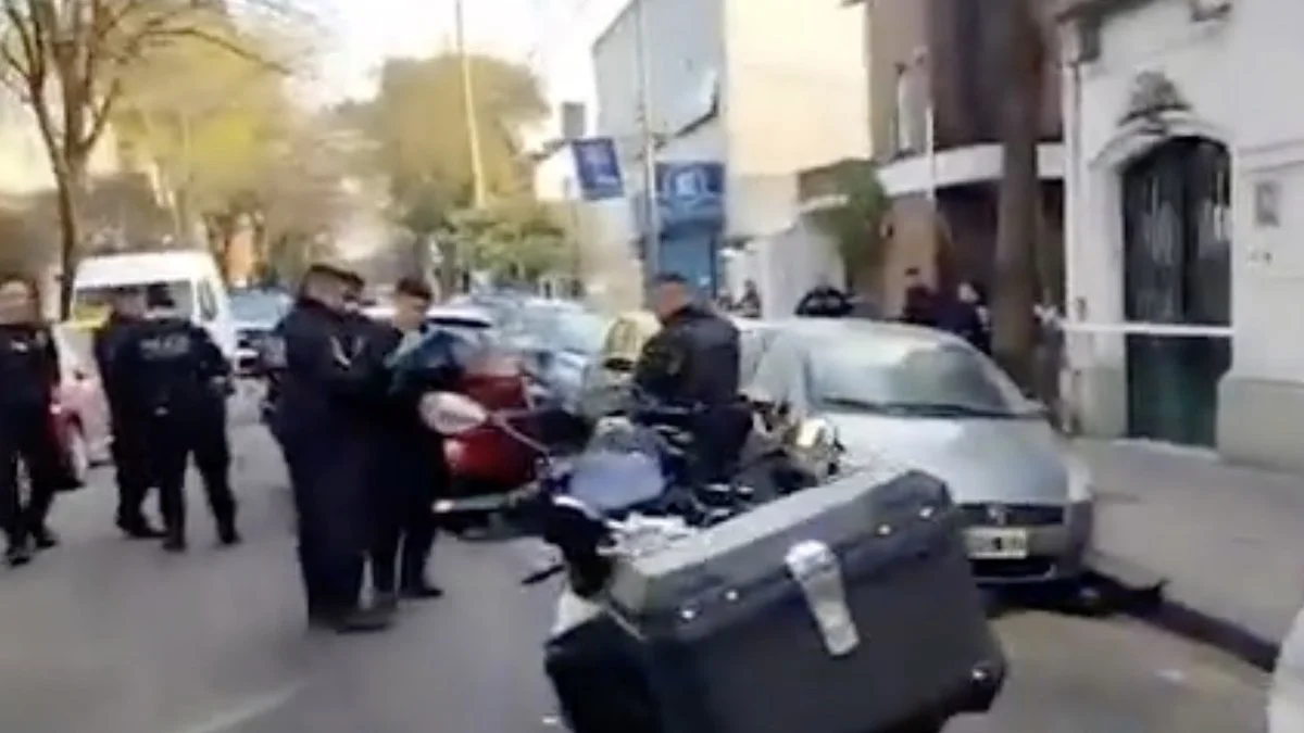 Choque luego de persecución