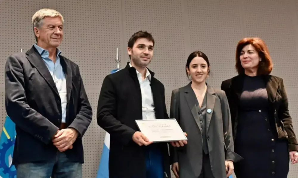 Distinción de "Argentinos por la educación"