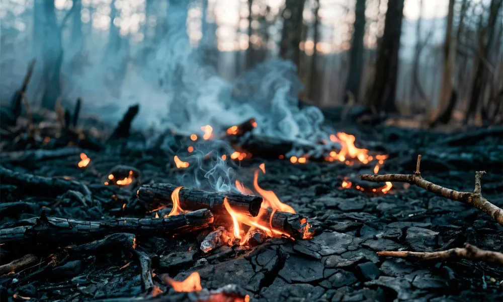 Incendio forestal. Imagen ilustrativa Freepik