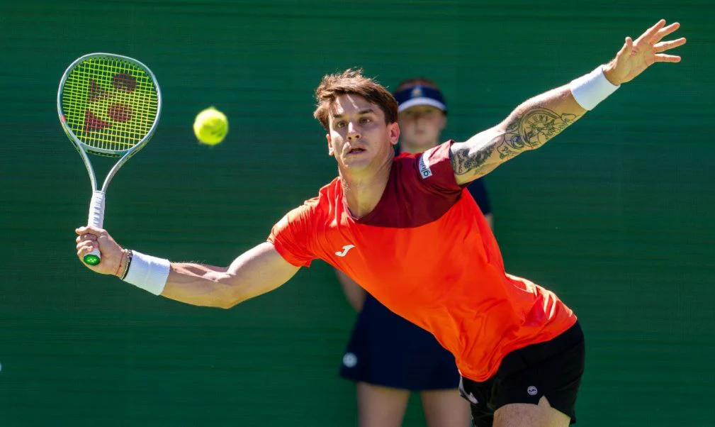Dos argentinos festejaron en el arranque del Masters 1000.