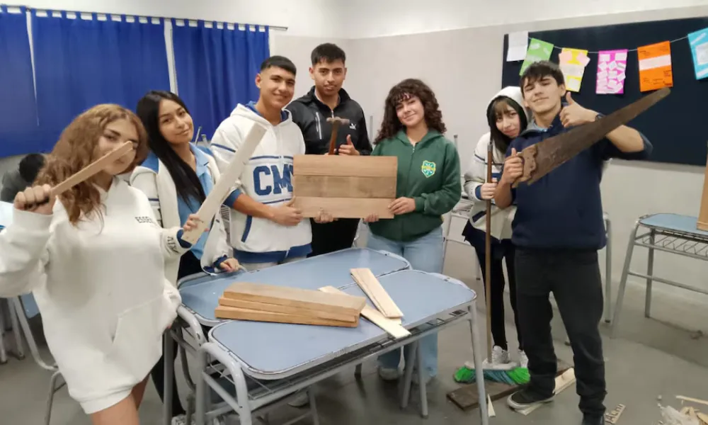 Alumnos del colegio Madre Teresa