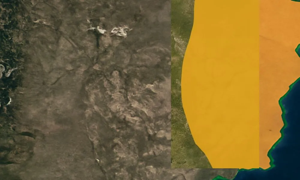 Área de alerta amarilla