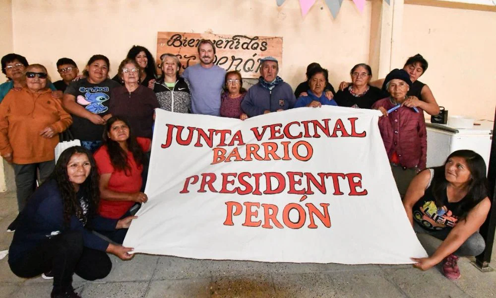 Colonia de adultos de mayores en el barrio Presidente Perón de Trelew
