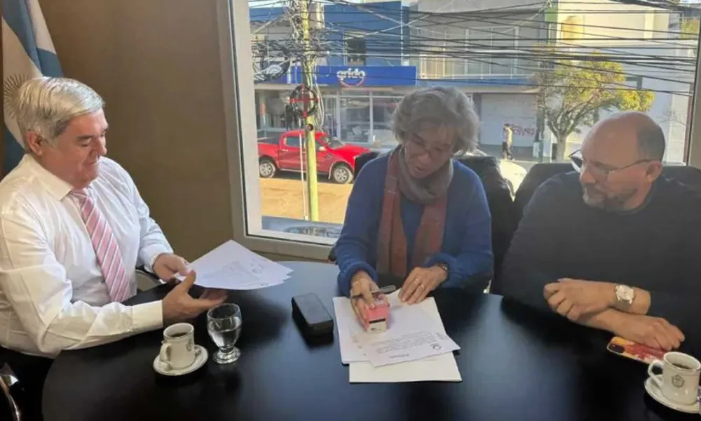 Firma de convenio pasantías