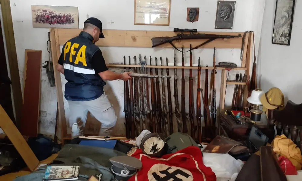 La Policia Federal incauto gran cantidad de armas