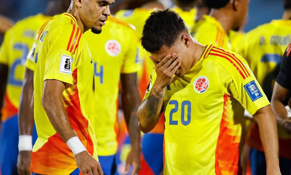 Colombia la cara de la derrota
