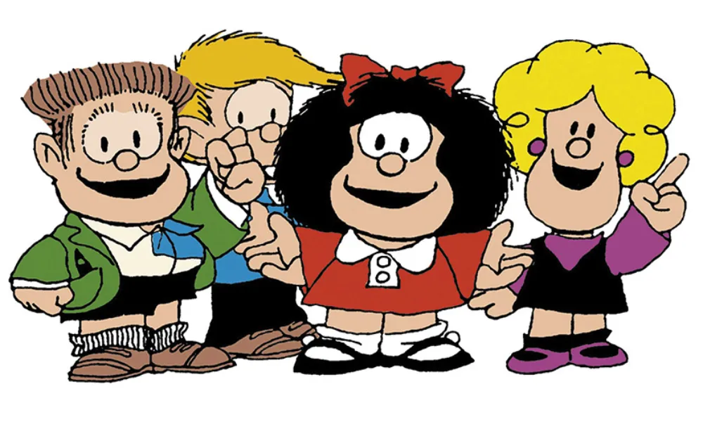 Mafalda se va de La Flor