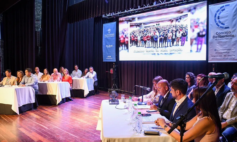 Apertura de Sesiones Concejo Madryn