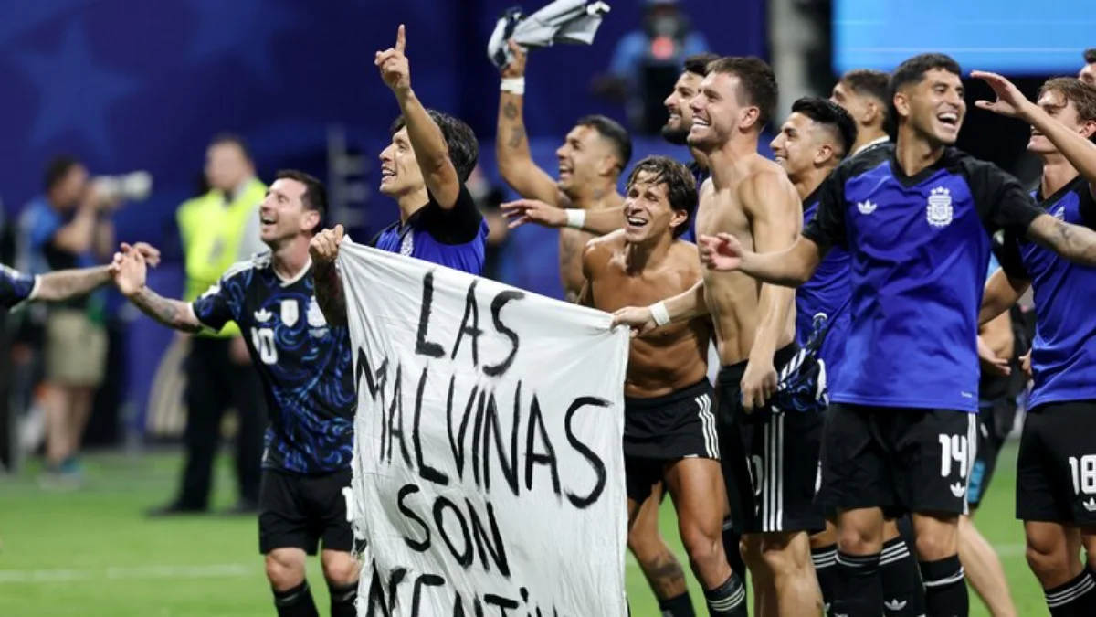 La bandera de la Selección