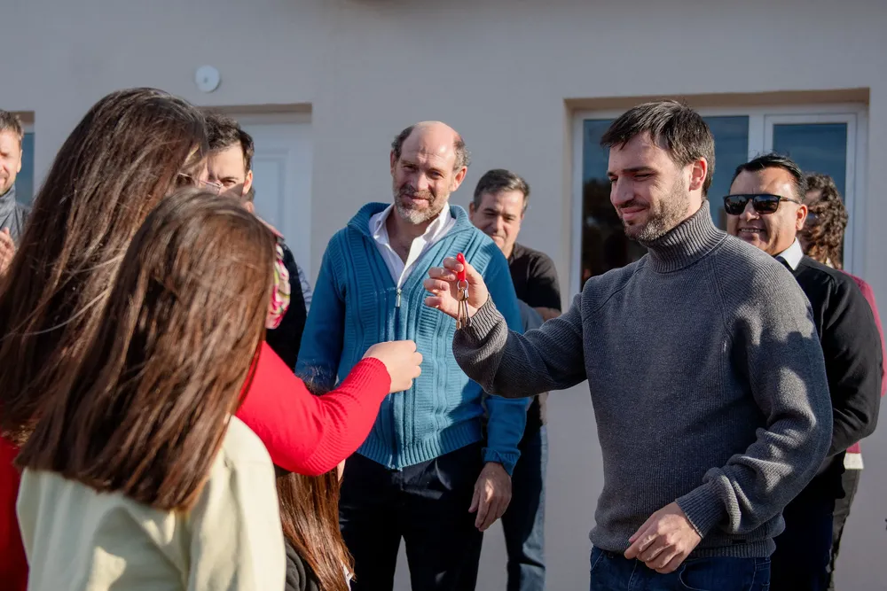 Se entregaron viviendas en Trelew