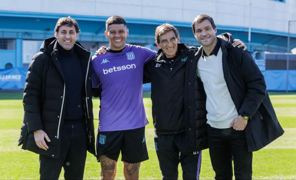 Marcos Rojo fue habilitado para disputar el Torneo Clausura con Racing