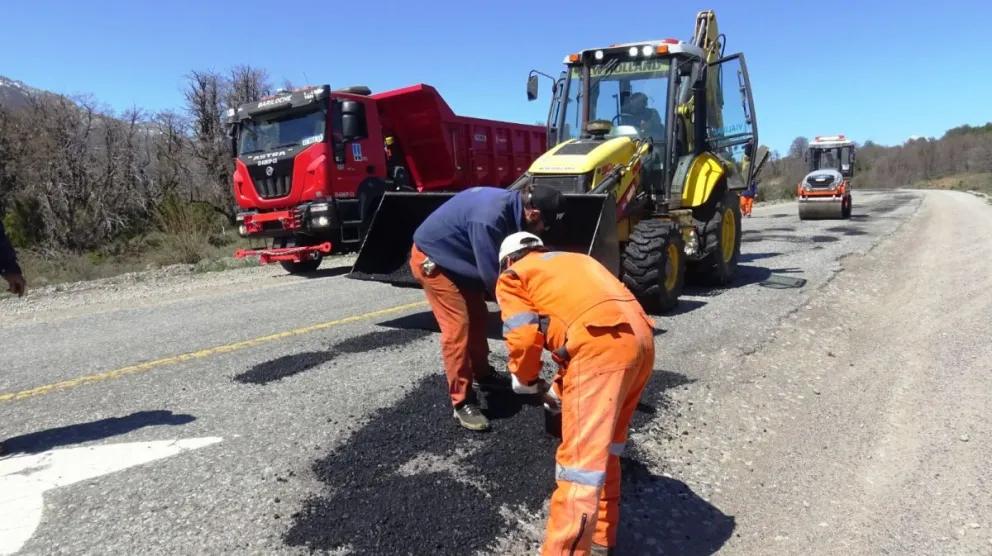 Bacheo ruta 40