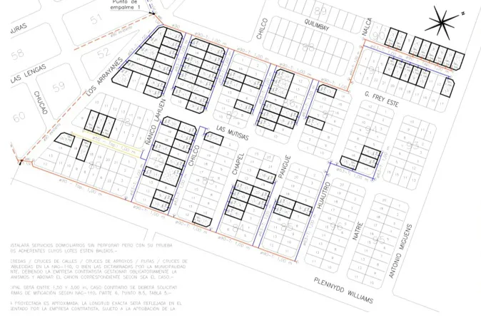 Trevelin. 80 familias acceden al servicio de gas natural